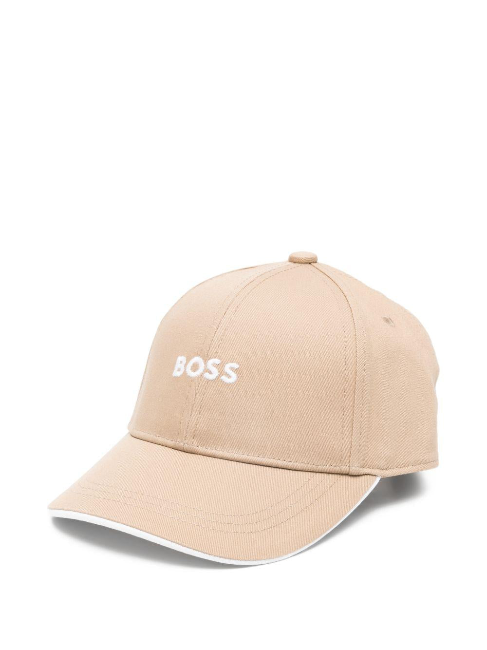 Cappello da baseball per bambino BOSS Kids beige con logo - Rubino Kids