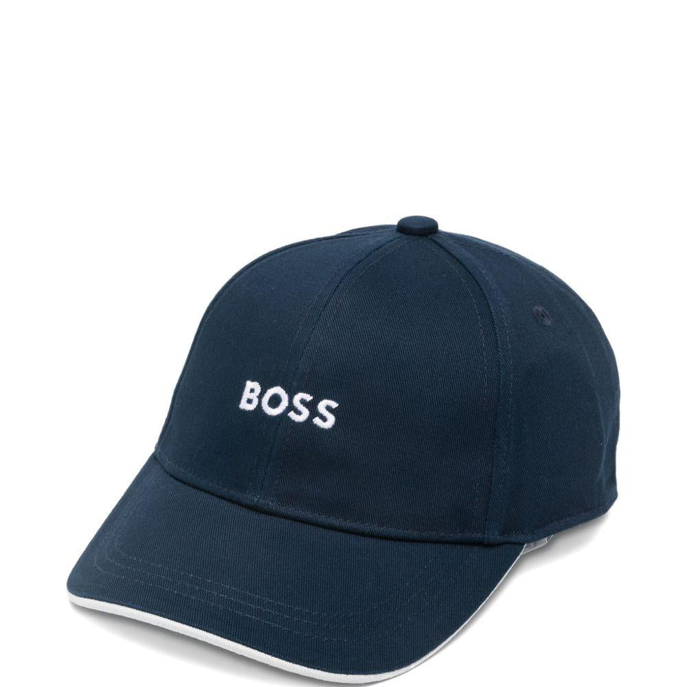 Cappello da baseball per bambino BOSS Kids blu con logo - Rubino Kids
