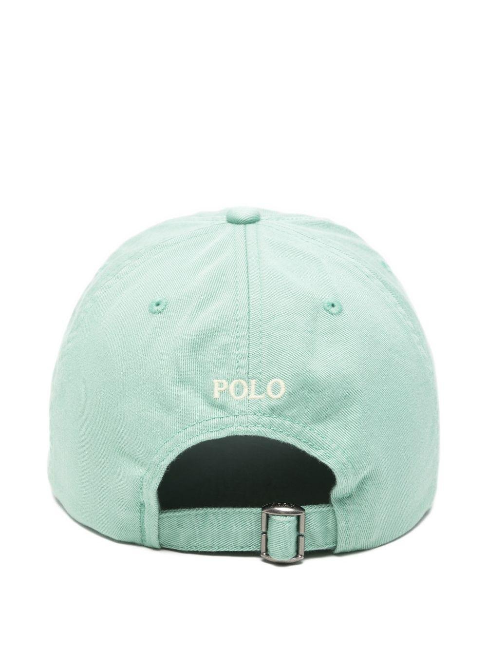 Cappello da baseball per bambino Polo Ralph Lauren Kids verde con motivo Polo Pony - Rubino Kids