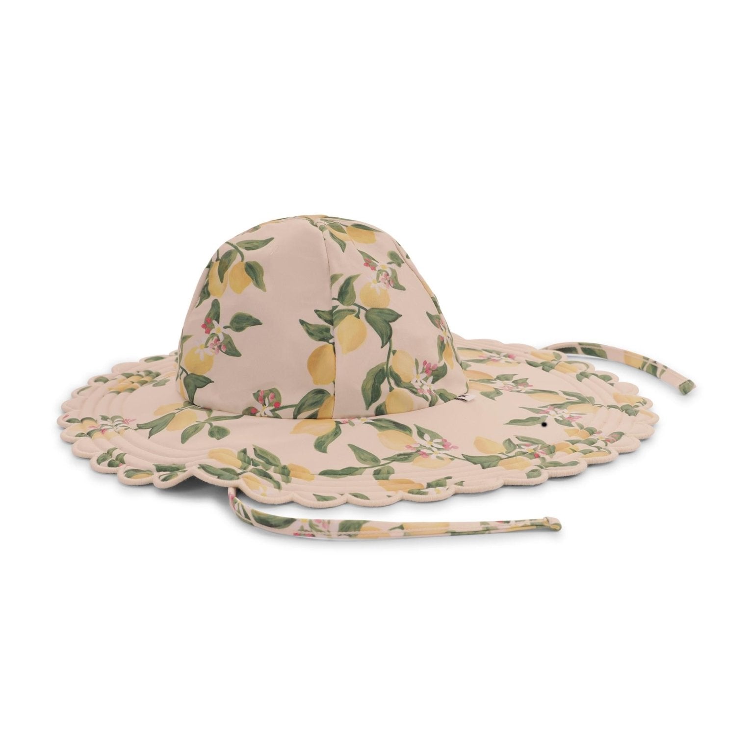 Cappello Nuka per bambina Molo multicolore con stampa limoni all - over - Rubino Kids