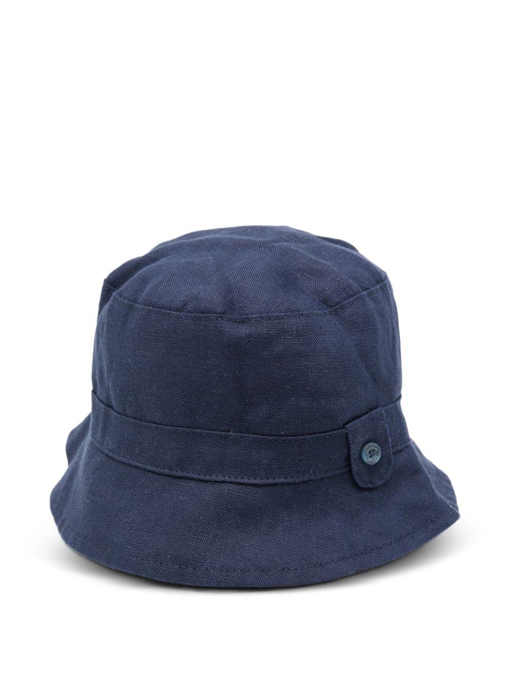 Cappello per bambini Tartine & Chocolat blu scuro con bottone - Rubino Kids