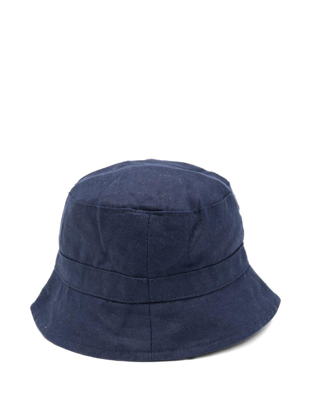 Cappello per bambini Tartine & Chocolat blu scuro con bottone - Rubino Kids