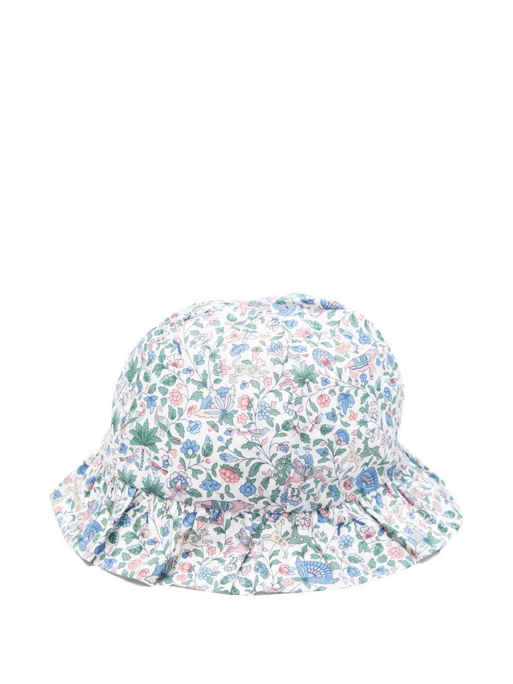 Cappello per neonata Tartine & Chocolat multicolore con stampa floreale - Rubino Kids