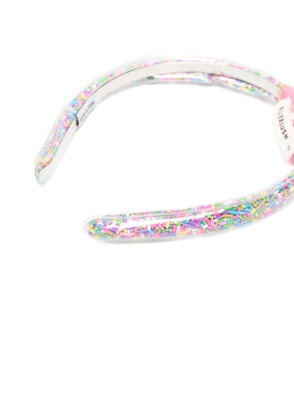 Cerchietto per bambina Billeblush multicolore con decorazione cupcake - Rubino Kids