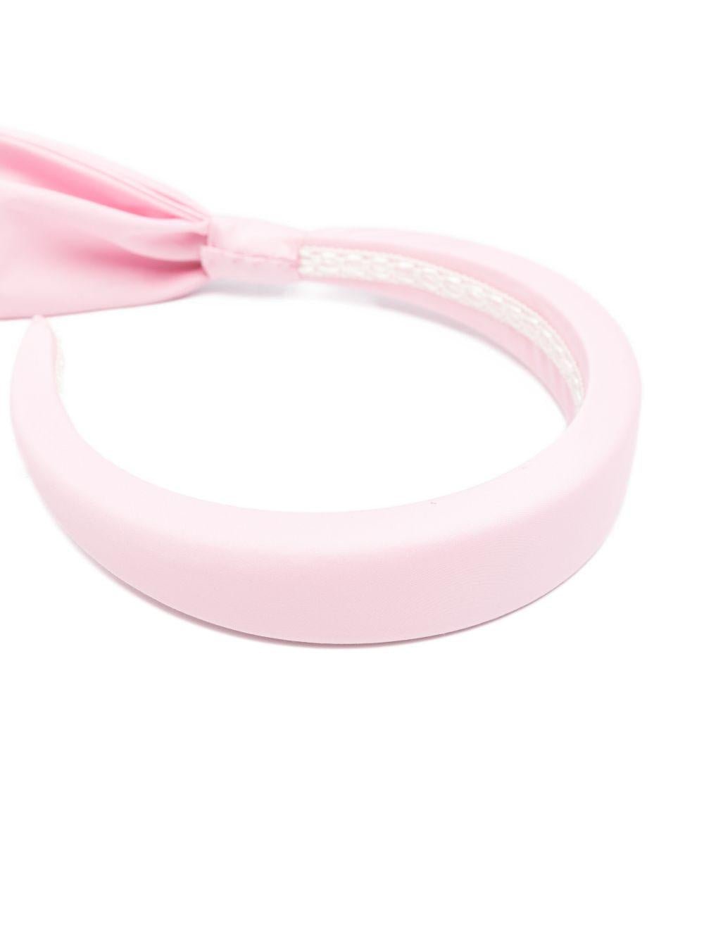 Cerchietto per bambina Mi Mi Sol rosa con dettaglio fiocco - Rubino Kids