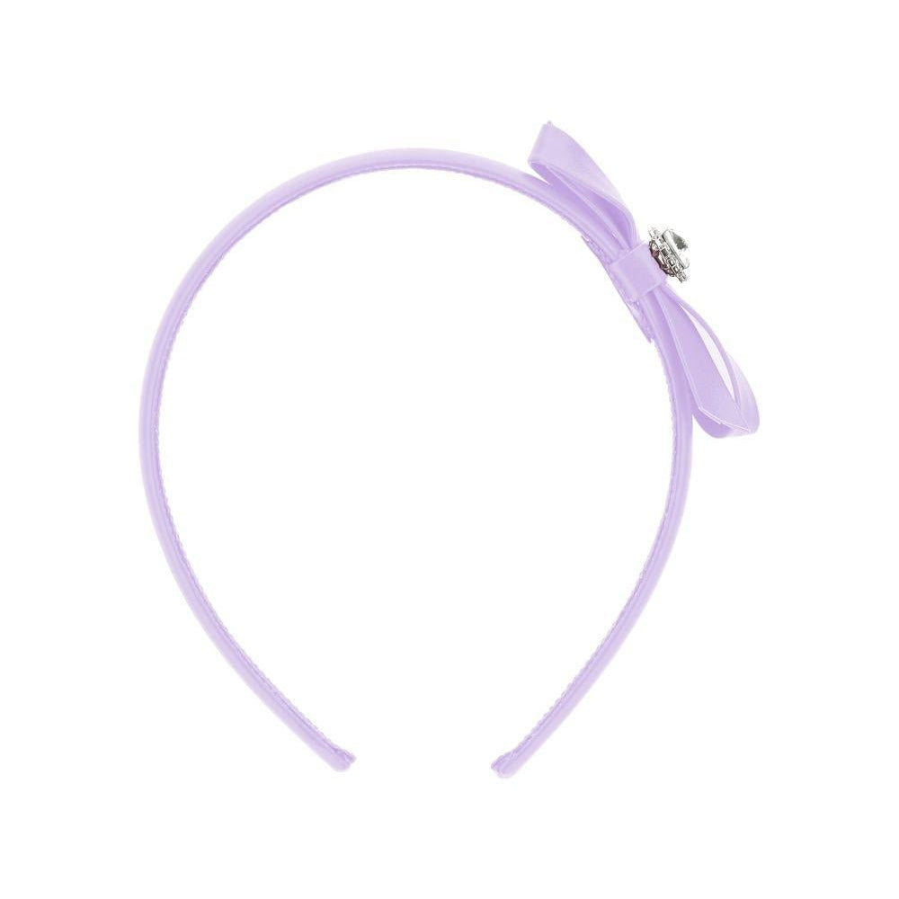 Cerchietto per bambina Monnalisa lilla con fiocco - Rubino Kids