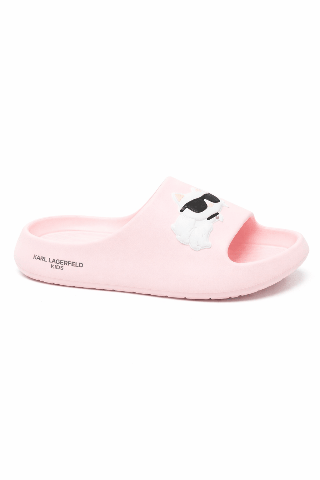 Ciabatte per bambina Karl Lagerfeld Kids rosa con plantare sagomato - Rubino Kids