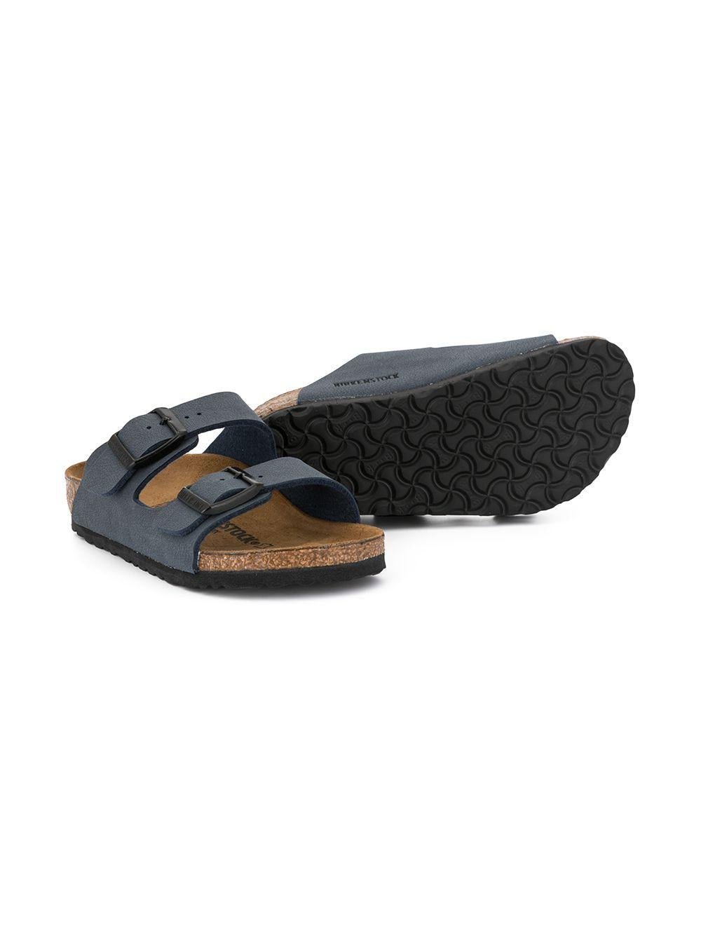 Ciabatte per bambini Birkenstock Kids Arizona blu con fibbia - Rubino Kids