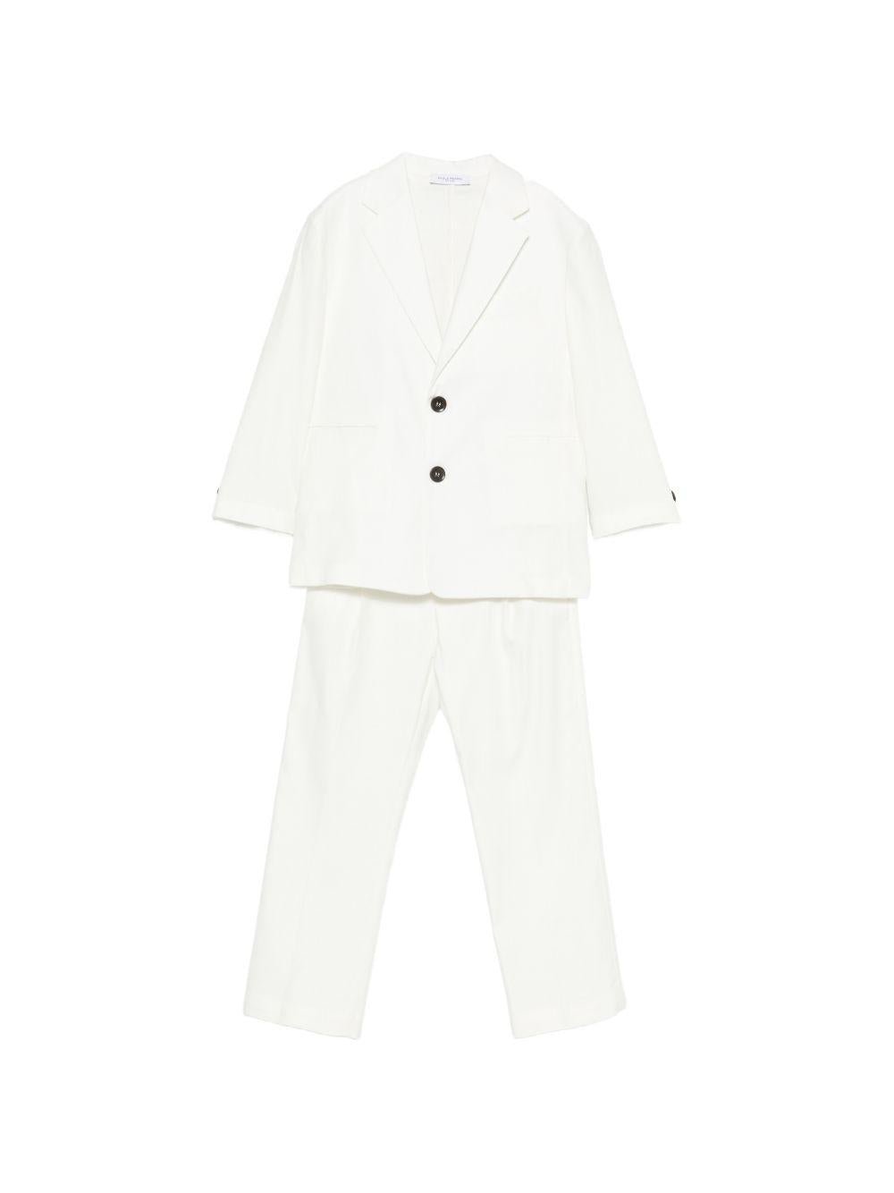 Completi per bambino Paolo Pecora Kids bianco a maniche lunghe - Rubino Kids