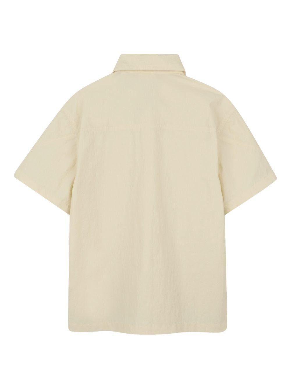 Completo per bambino Givenchy Kids beige con colletto a punta - Rubino Kids