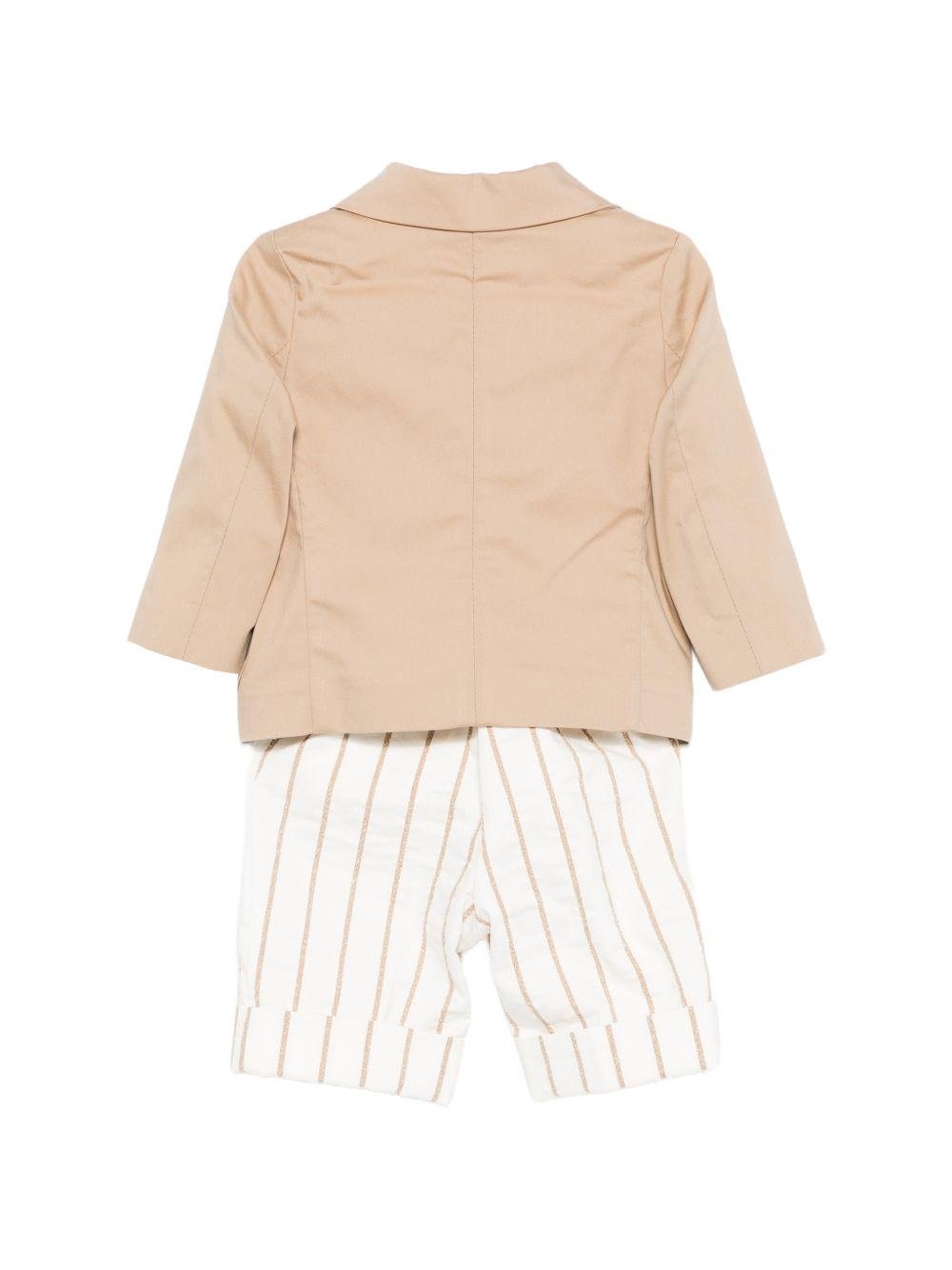 Completo per neonato Colorichiari multicolore con papillon - Rubino Kids