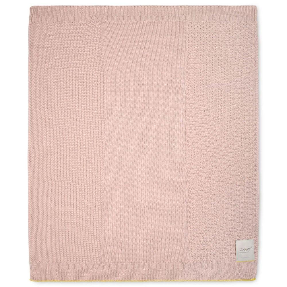 Coperta per neonata Gensami kids rosa lavorato all'uncinetto - Rubino Kids