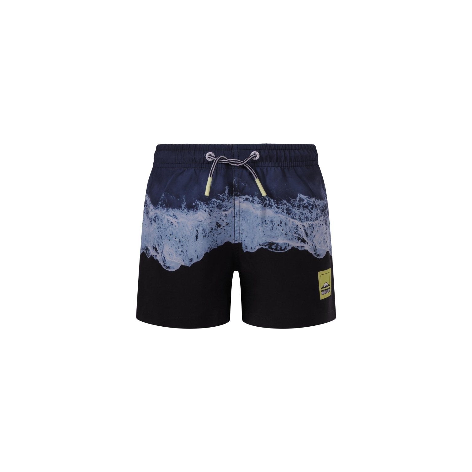 Costume da bagno Niko per bambino Molo multicolore con stampa con onde - Rubino Kids