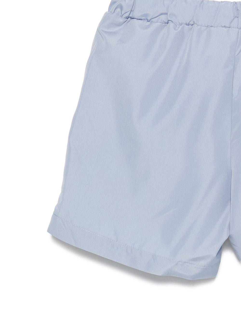 Costume da bagno per bambino Etro Kids azzurro con ricamo Pegaso - Rubino Kids