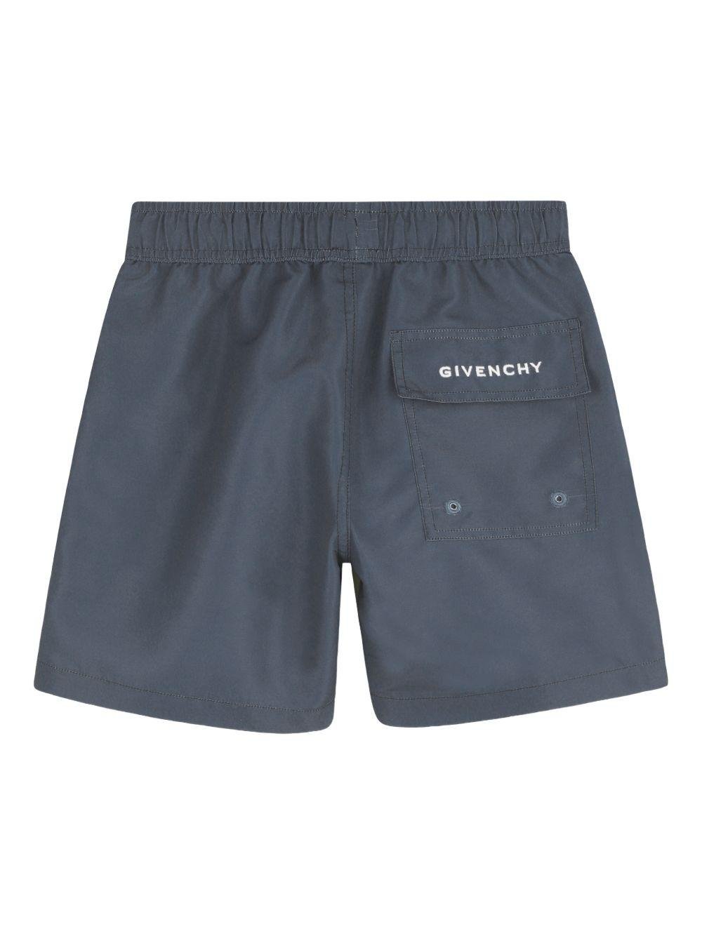 Costume da bagno per bambino Givenchy Kids grigio con coulisse - Rubino Kids