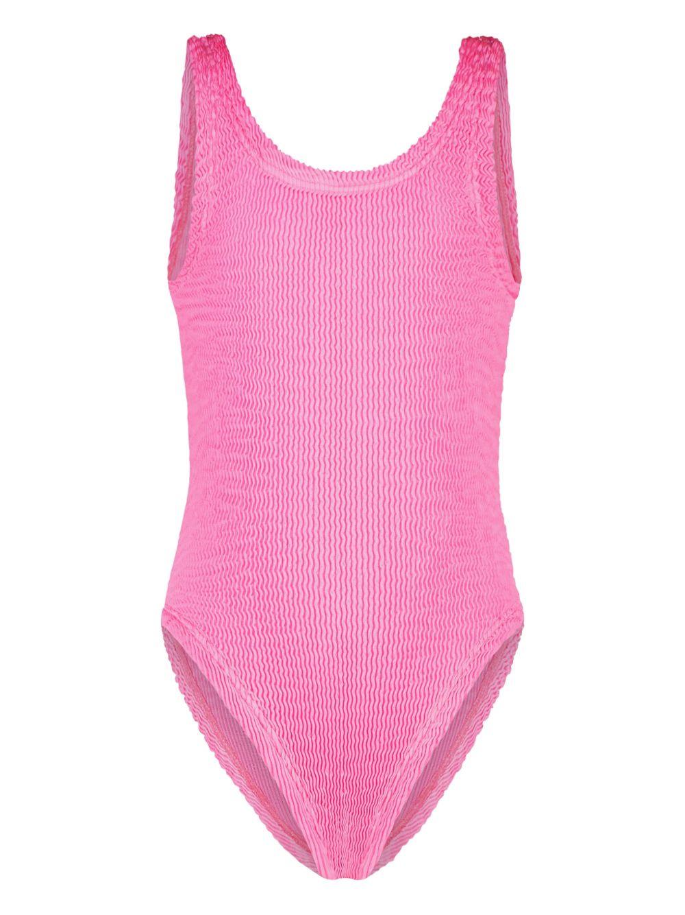 Costume intero Izza per bambina Paramidonna Kids rosa con scollo ampio - Rubino Kids