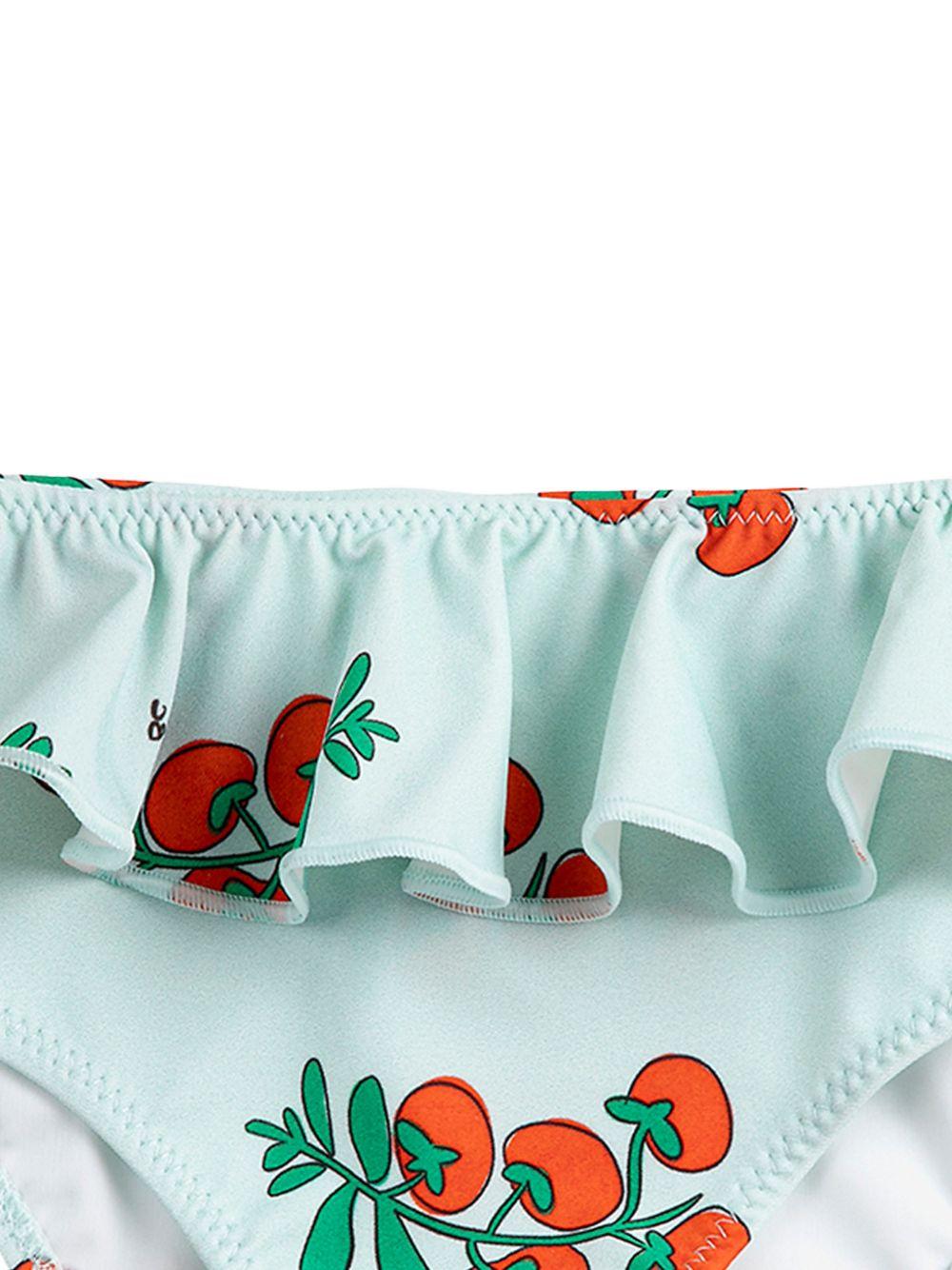 Costume per neonata Bobo Choses azzurro con stampa grafica all - over - Rubino Kids