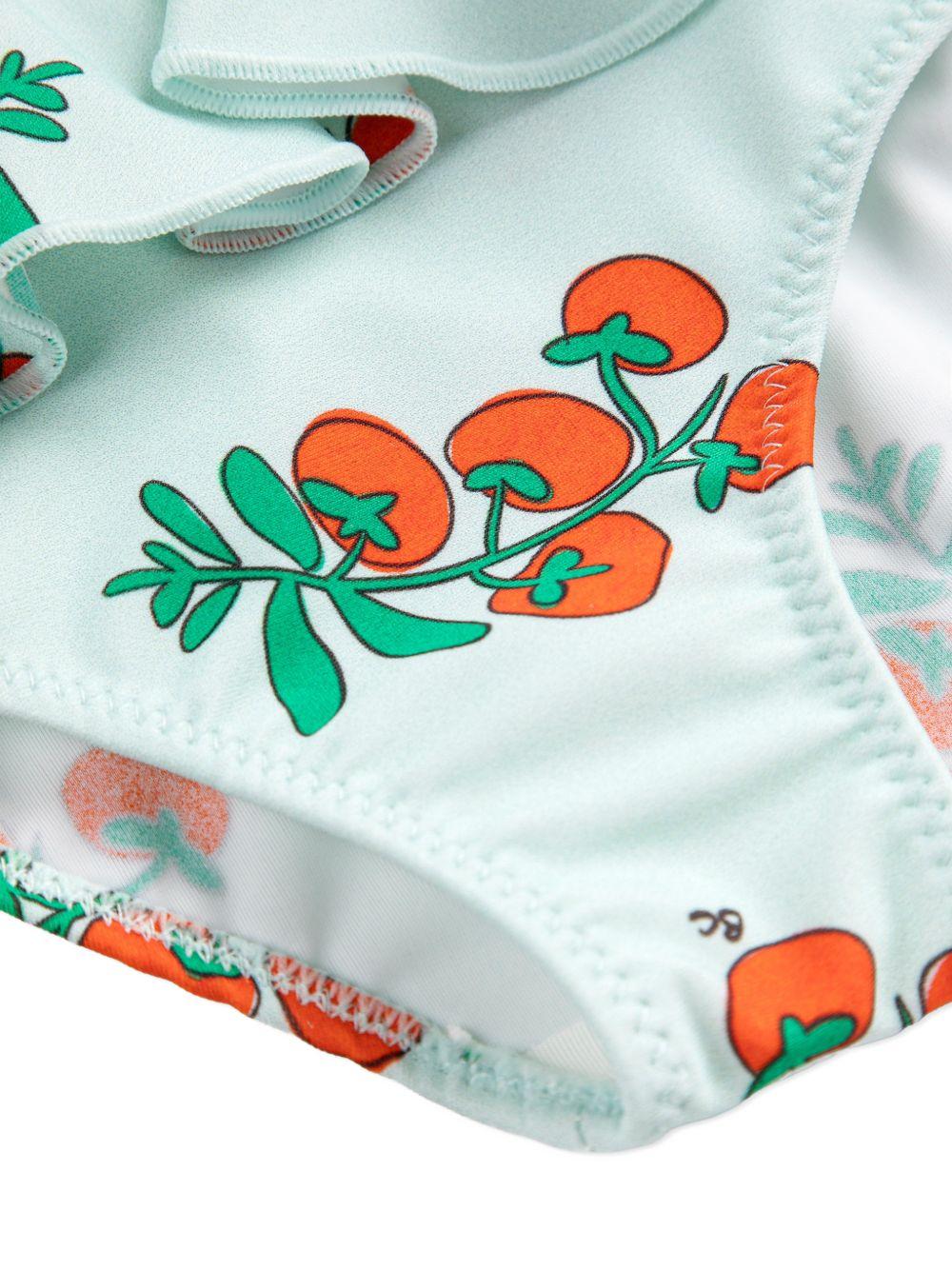 Costume per neonata Bobo Choses azzurro con stampa grafica all - over - Rubino Kids