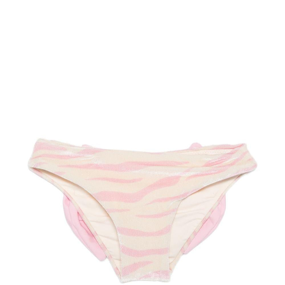 Costume per neonata MC2 Saint Barth Kids animalier con fiocco sul retro - Rubino Kids