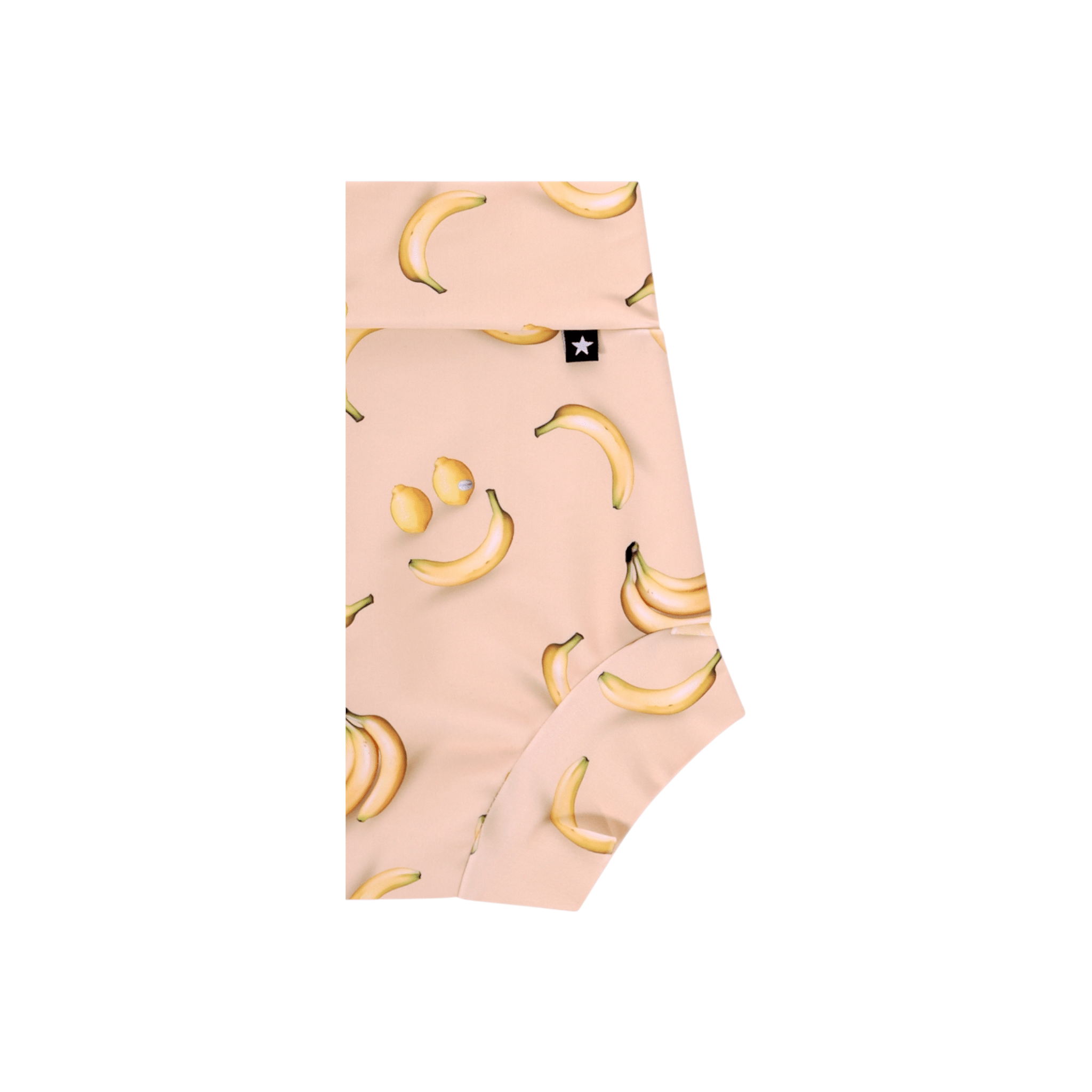 Costume per neonati Molo beige con stampa banane - Rubino Kids