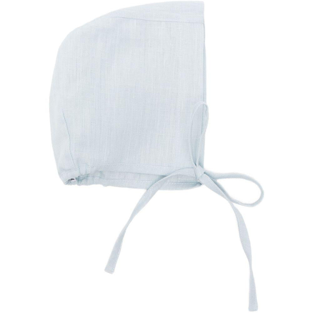 Cuffia per neonato Jesurum Baby azzurro con chiusura con laccetti - Rubino Kids