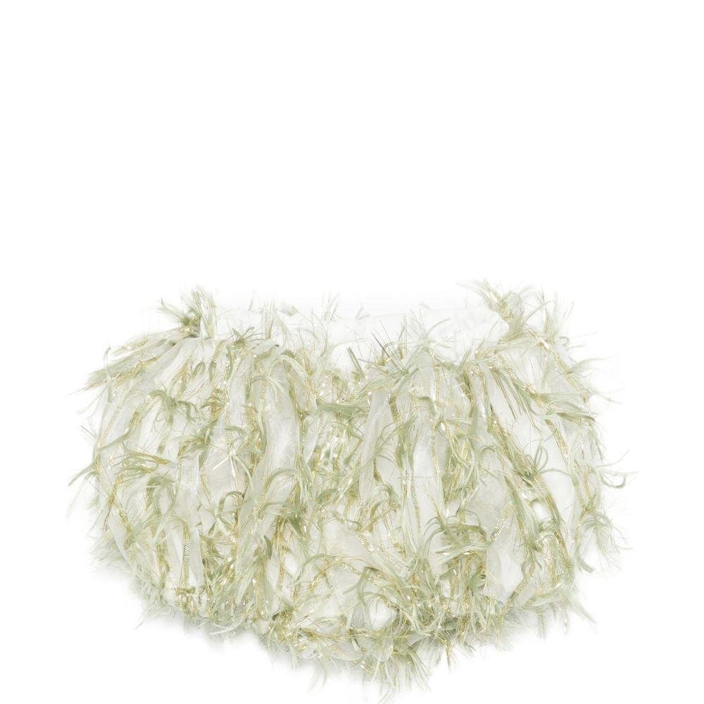 Culotte per neonata A'lapage verde con elastico in vita - Rubino Kids