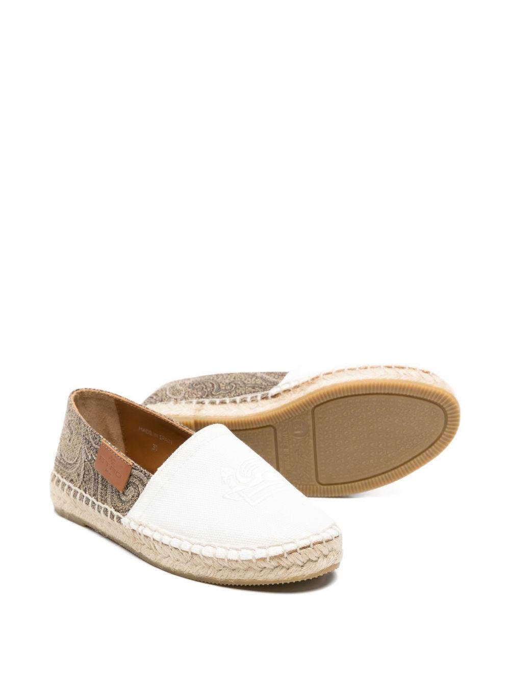 Espadrillas per bambini ETRO KIDS bianche con dettaglio intrecciato - Rubino Kids