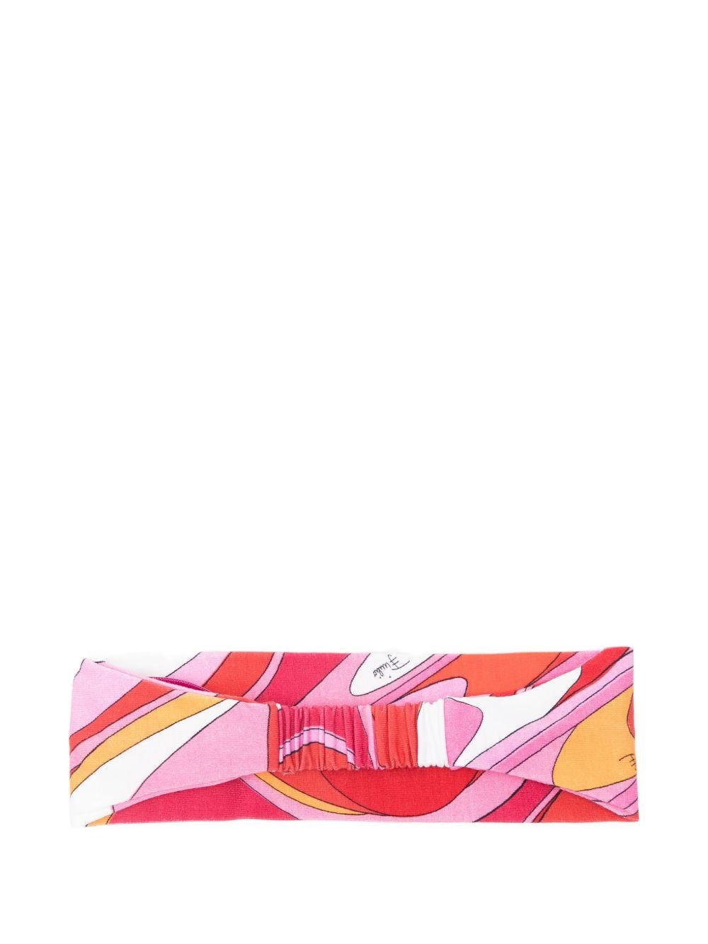 Fascia per neonata Pucci Junior multicolore con design a fantasia - Rubino Kids