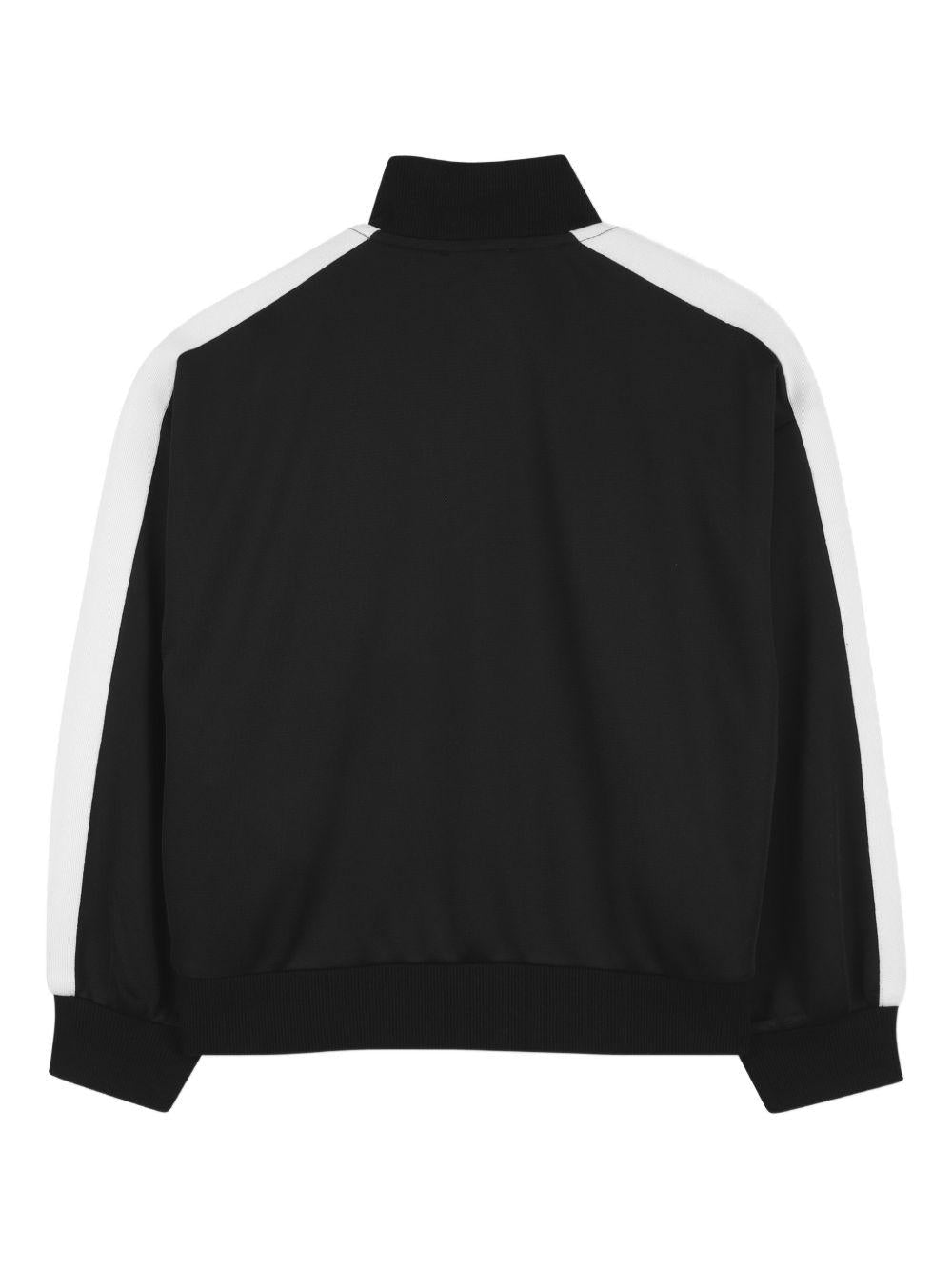 Felpa per bambina Kenzo Kids nera con logo - Rubino Kids