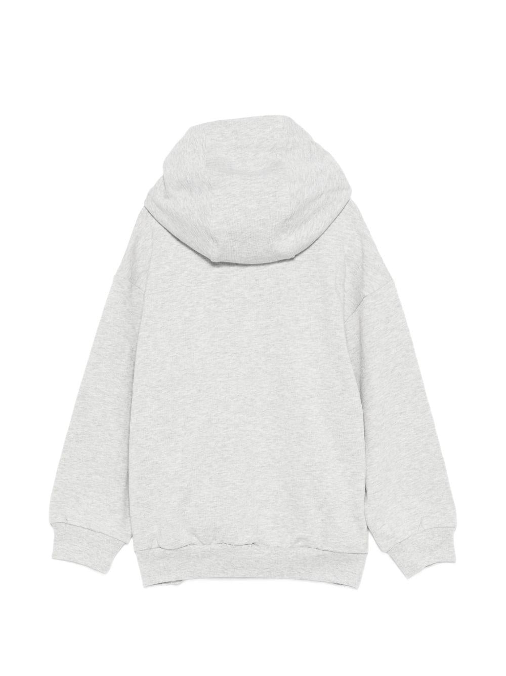 Felpa per bambini Stella McCartney Kids grigia con logo sul davanti - Rubino Kids