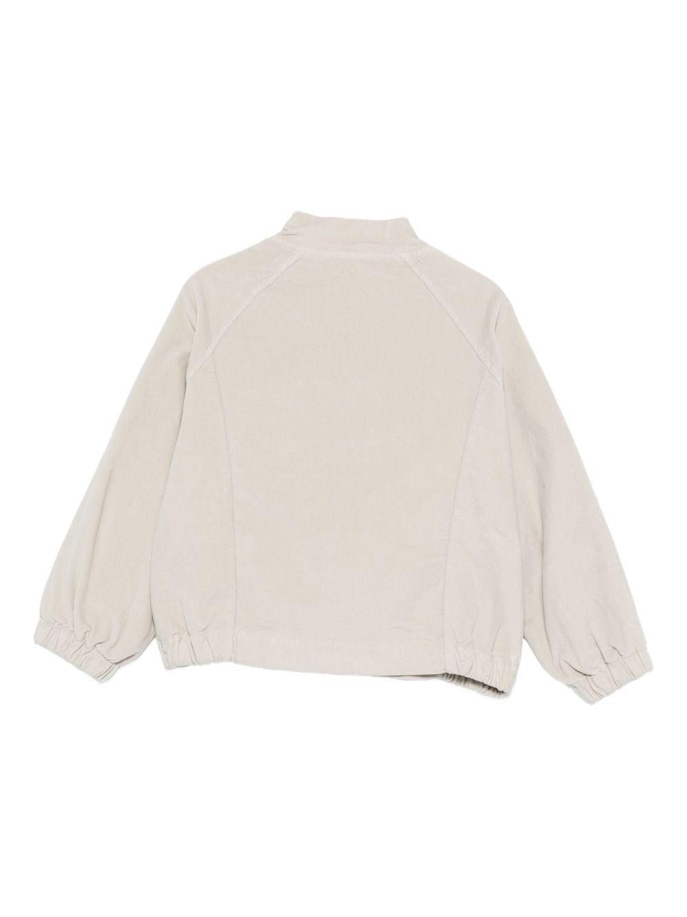 Felpa per bambino Album di Famiglia Kids grigia con chiusura con cerniera - Rubino Kids