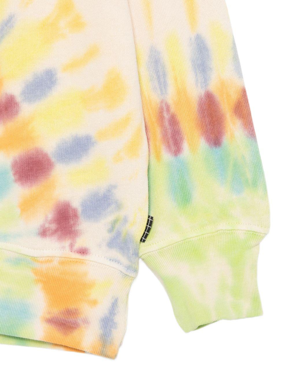 Felpa per bambino Molo multicolore con fantasia tie - dye - Rubino Kids