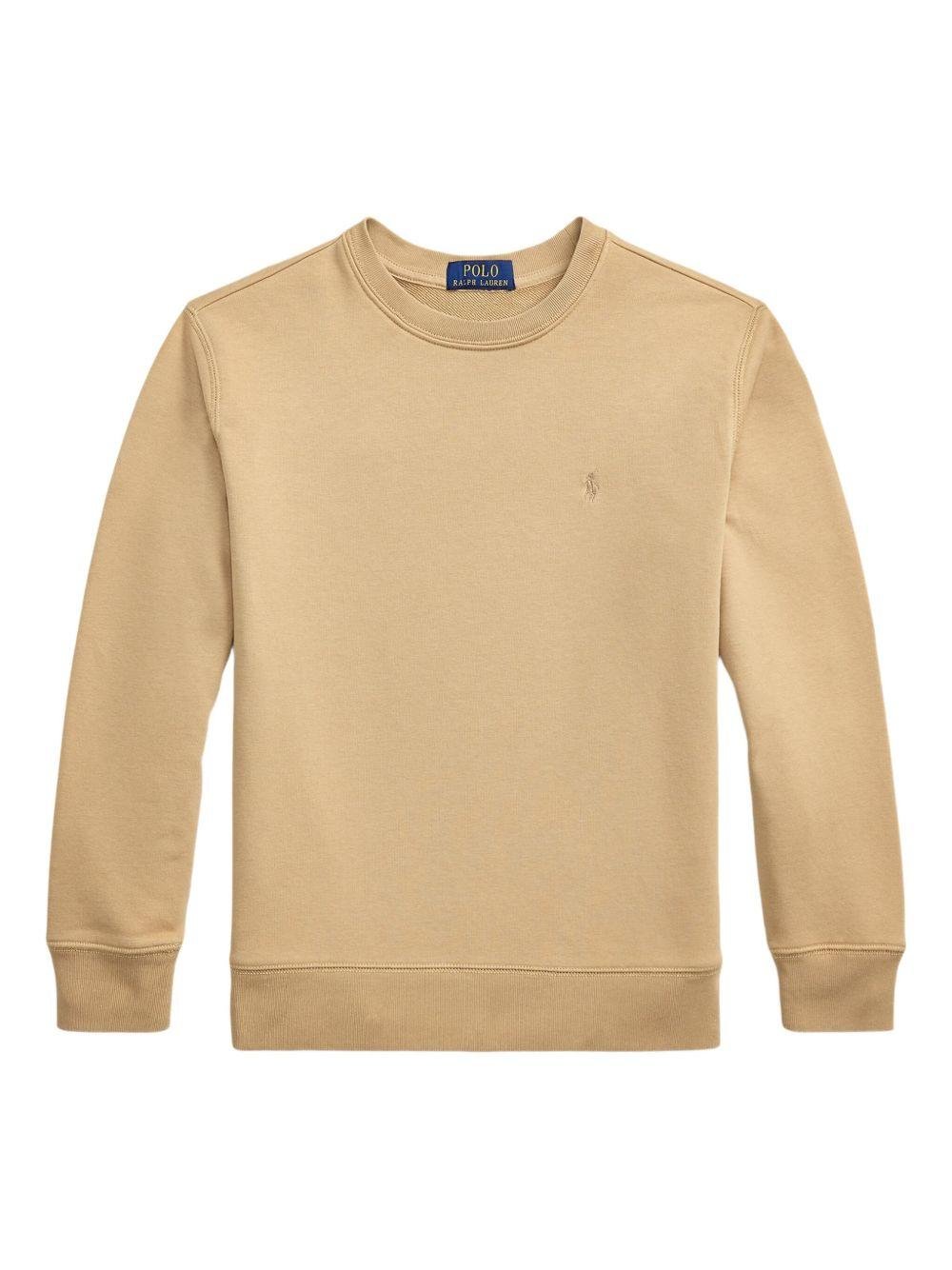 Felpa per bambino POLO RALPH LAUREN KIDS beige Polo Pony - Rubino Kids