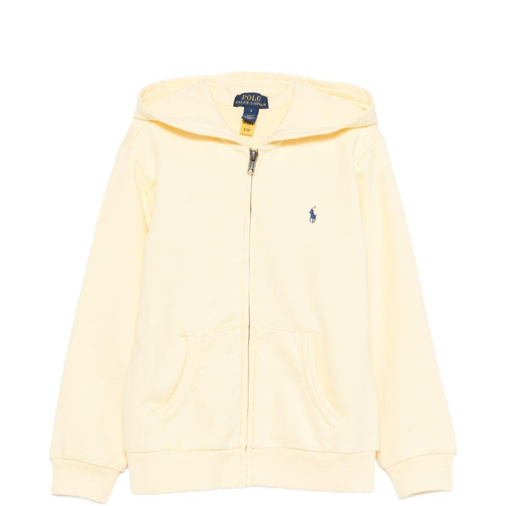 Felpa per bambino Polo Ralph Lauren Kids gialla con motivo Polo Pony - Rubino Kids