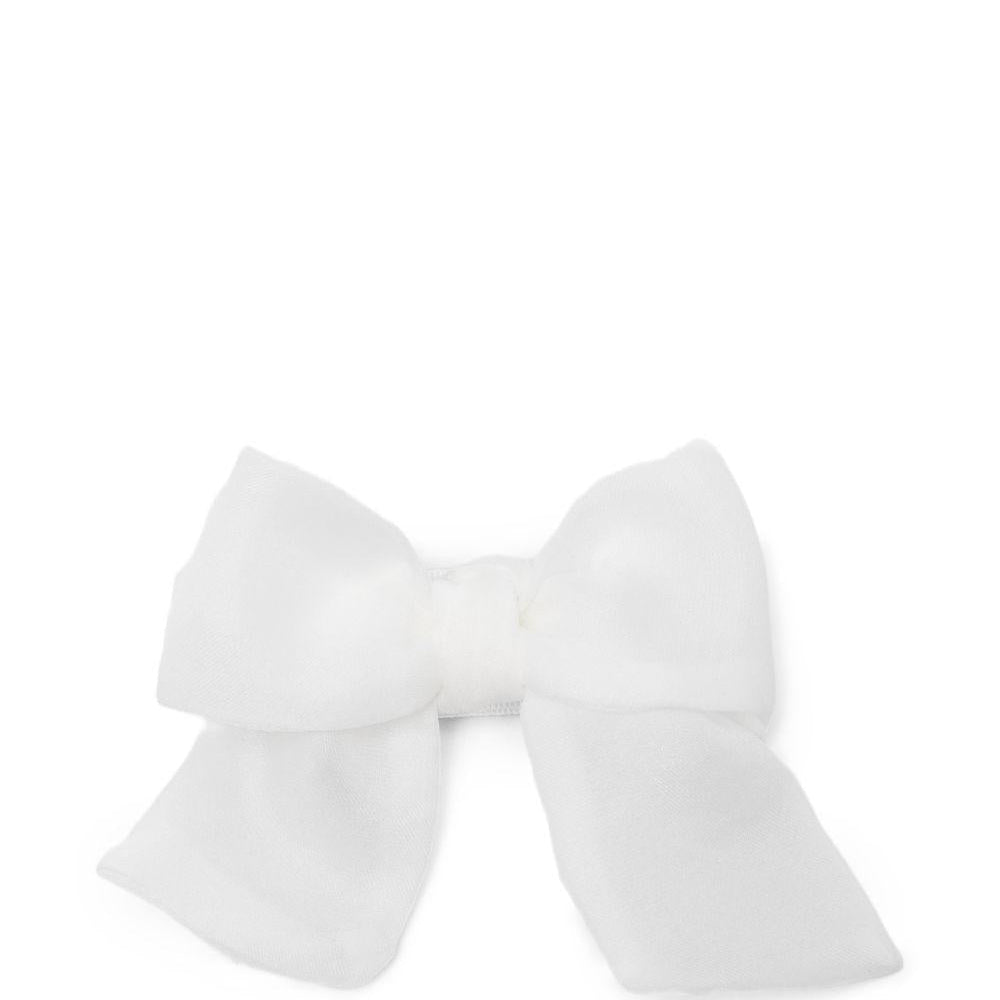 Fermaglio per capelli per bambina La Stupenderia bianco con chiusura a clip - Rubino Kids