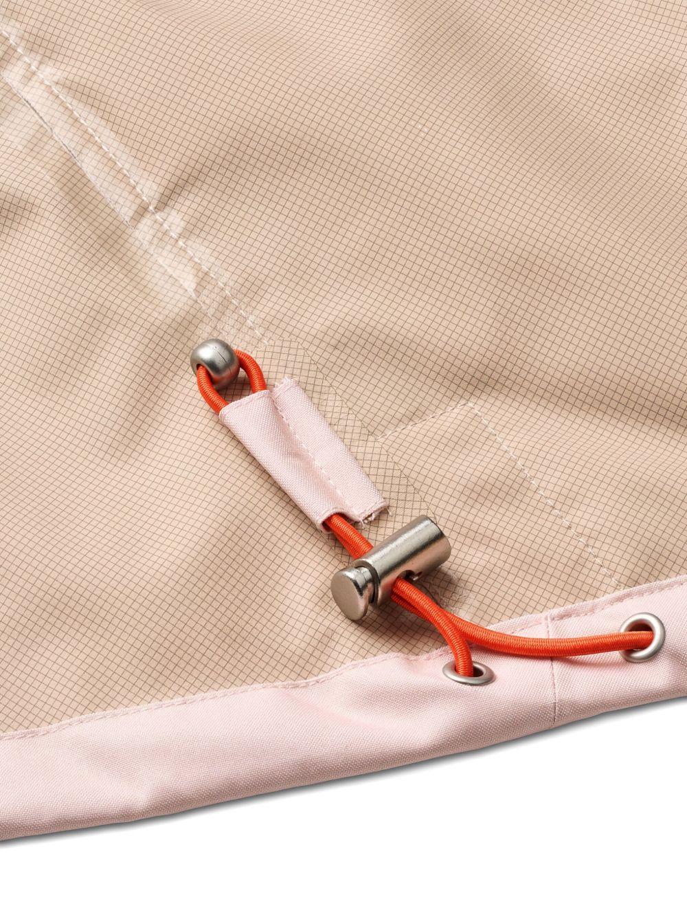 Giacca Horizon per bambina Molo rosa con cappuccio effetto sfumato - Rubino Kids