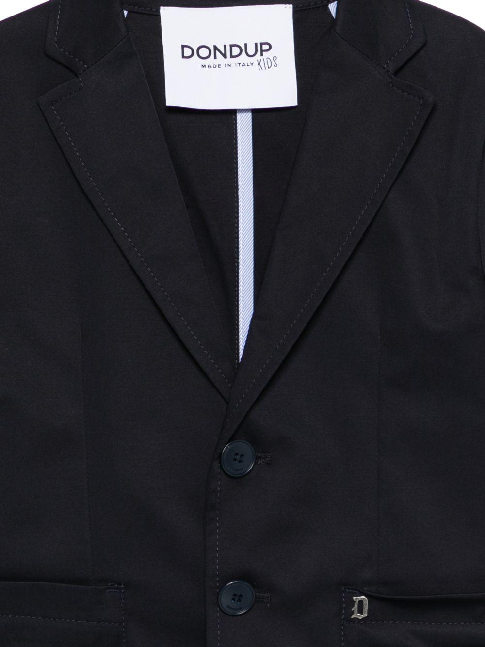 Giacca per bambino DONDUP Kids blu con revers a lancia - Rubino Kids