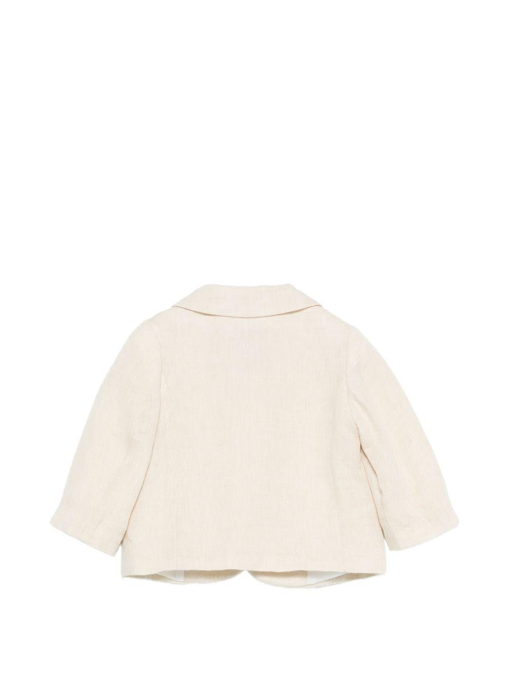 Giacca per neonato Fay Kids beige con revers classici - Rubino Kids