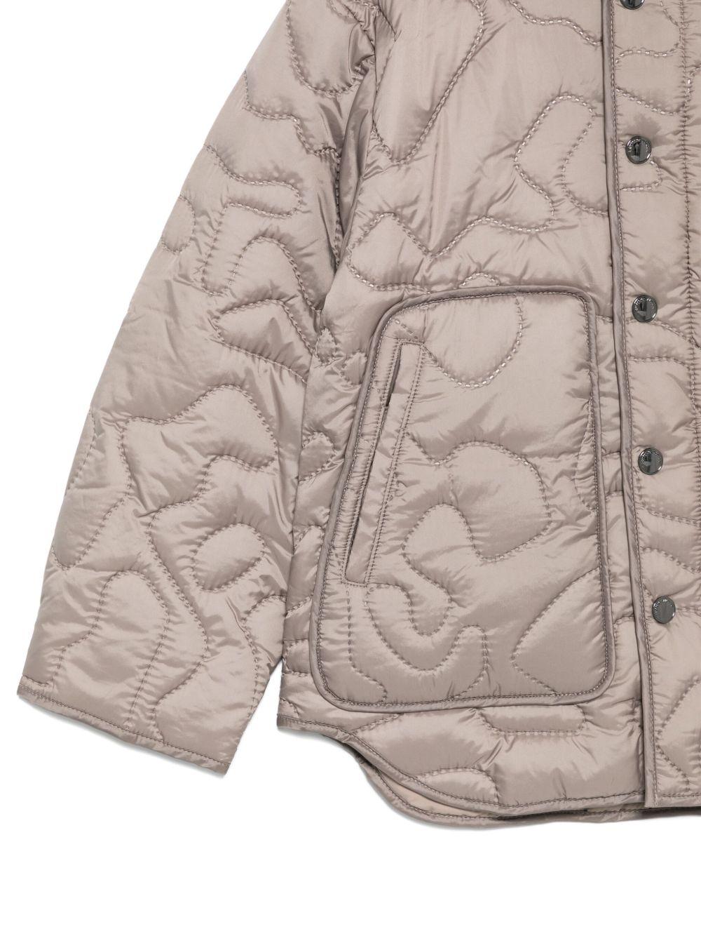 Giubbino per bambino Emporio Armani Kids beige con tasca applicata - Rubino Kids