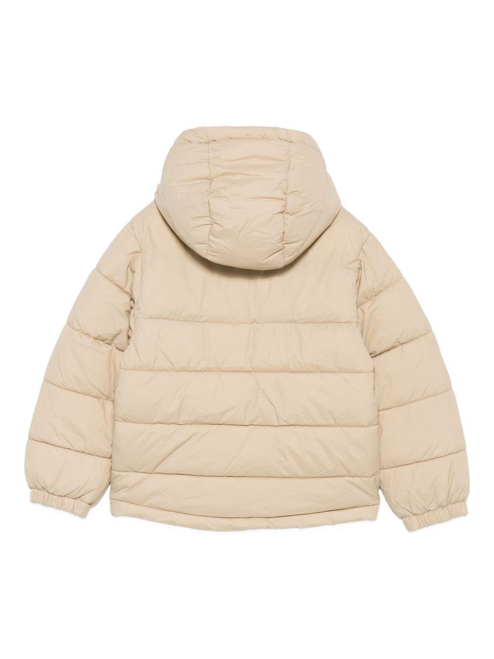 Giubbino per bambino Hugo Kids beige con dettaglio trapuntato - Rubino Kids