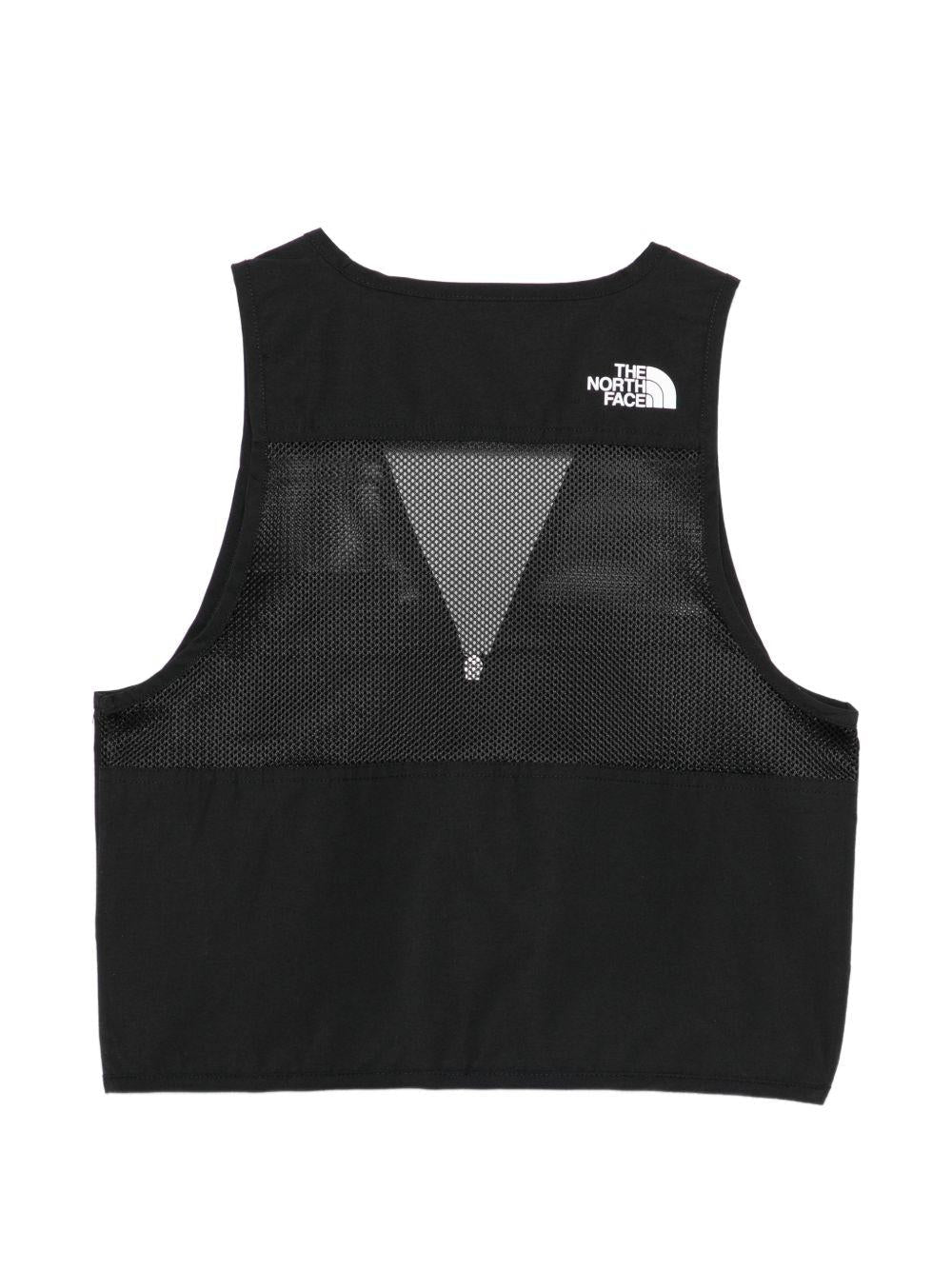 Giubbino per bambino The Nort Face Kids nero con inserti in rete - Rubino Kids