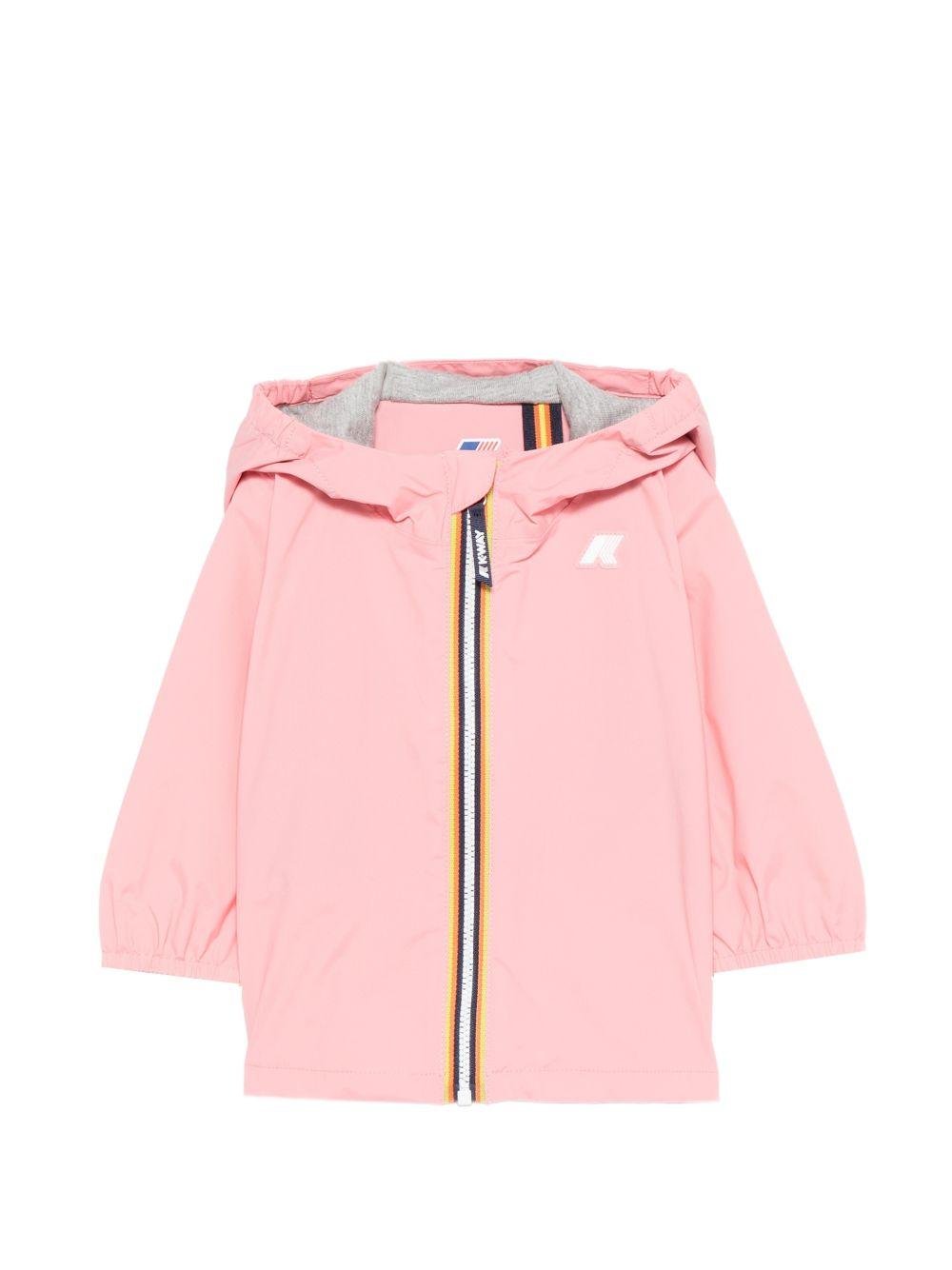 Giubbino per neonata K - Way Kids rosa Con cerniera - Rubino Kids