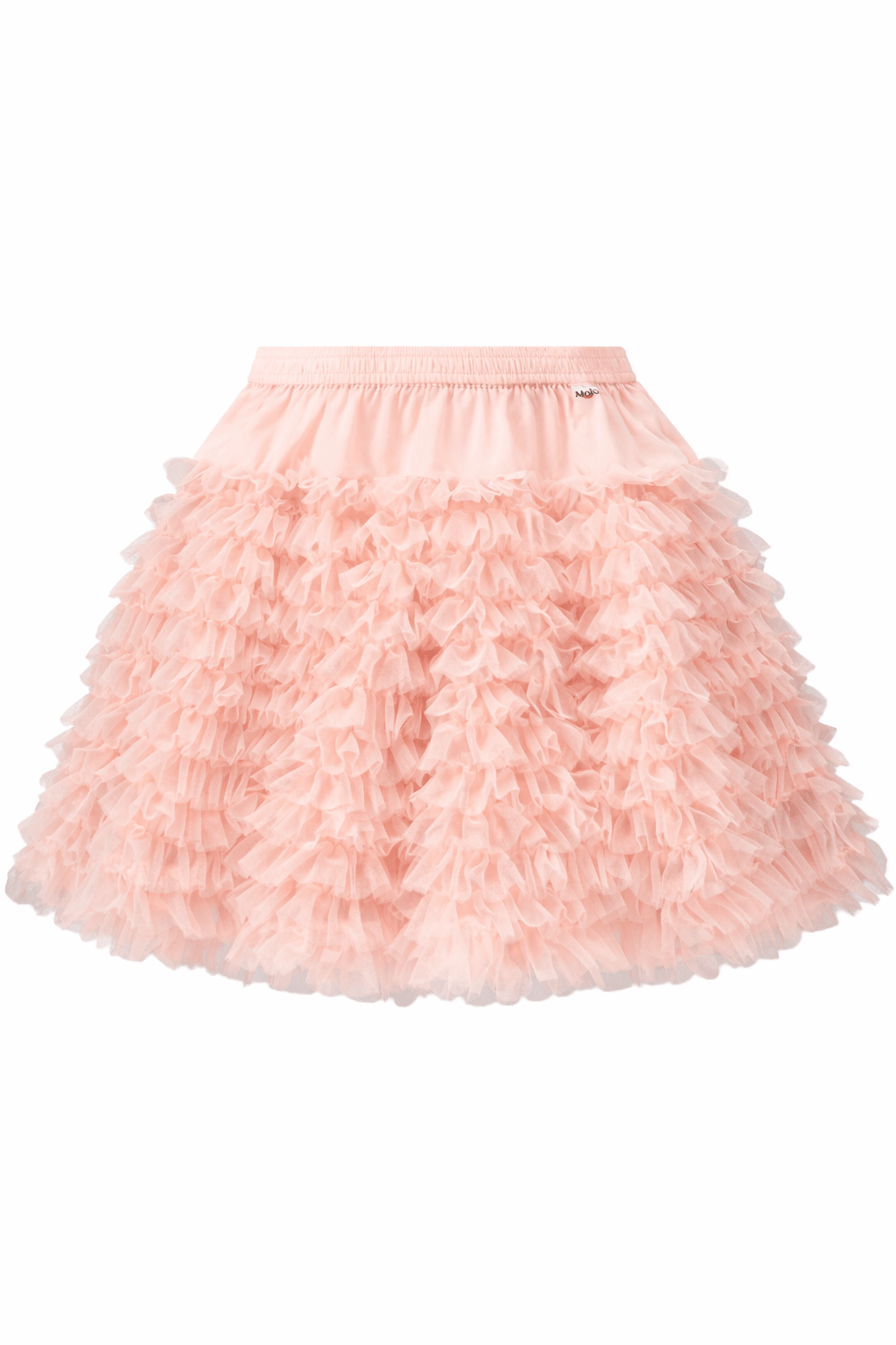 Gonna Blissus per bambina Molo rosa con ruches a strati - Rubino Kids