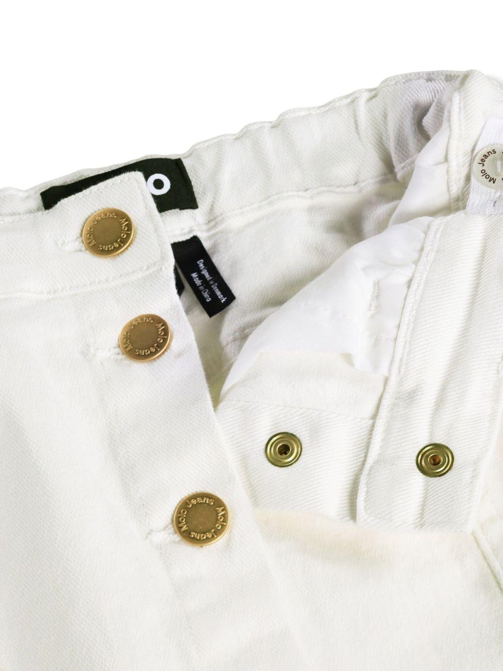 Gonna per bambina Molo bera bianca con design svasato - Rubino Kids