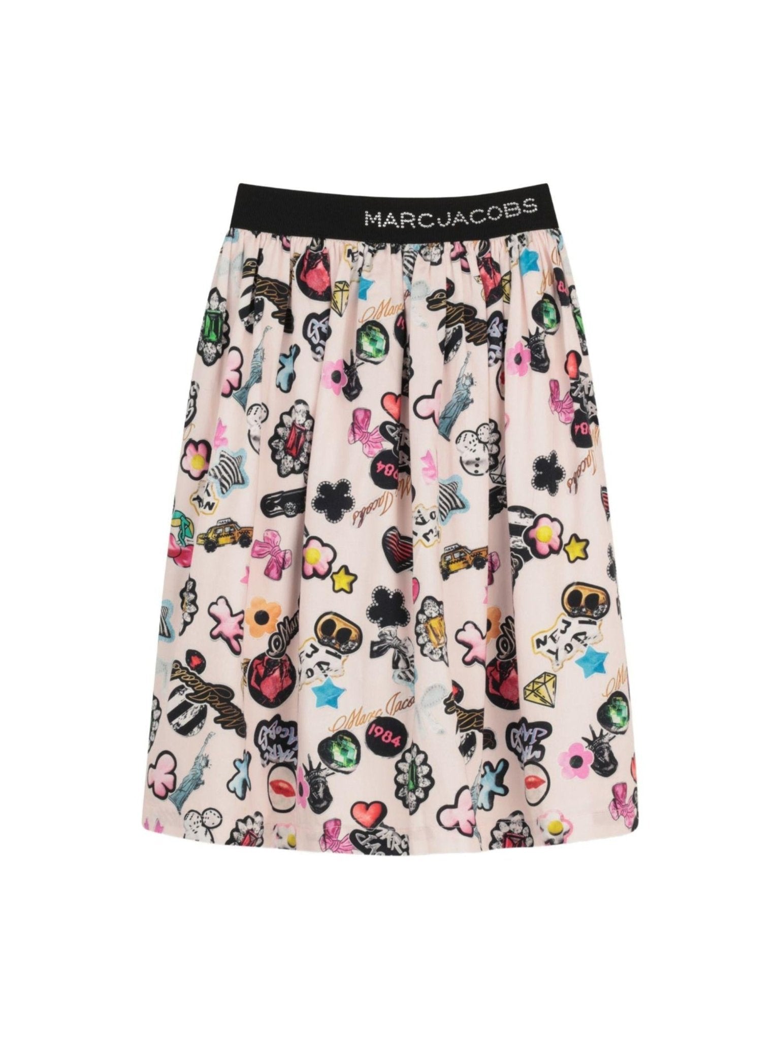 Gonna per bambina The Marc Jacobs Kids multicolore con stampa grafica - Rubino Kids