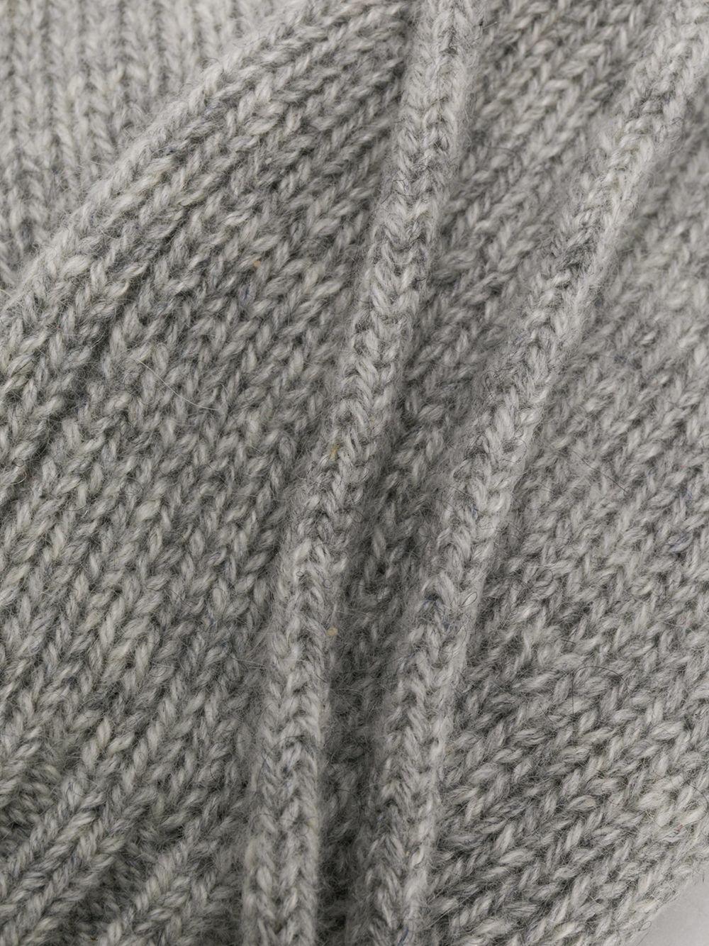 Guanti per neonato Bonpoint grigio a manopola - Rubino Kids