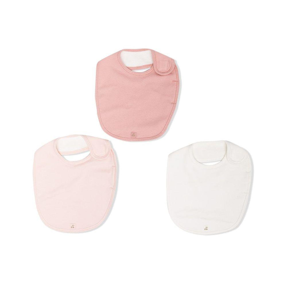 Set bavaglini per neonata Bonpoint multicolore con logo ricamato PEBIOBAV3B 121 BONPOINT