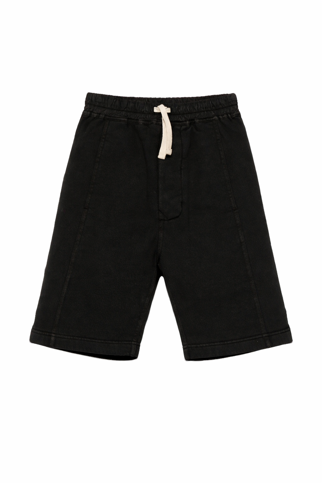 Shorts per bambino Rick Owens Kids neri con chiusura a coulisse BG01F3373FP 09 RICK OWENS KIDS