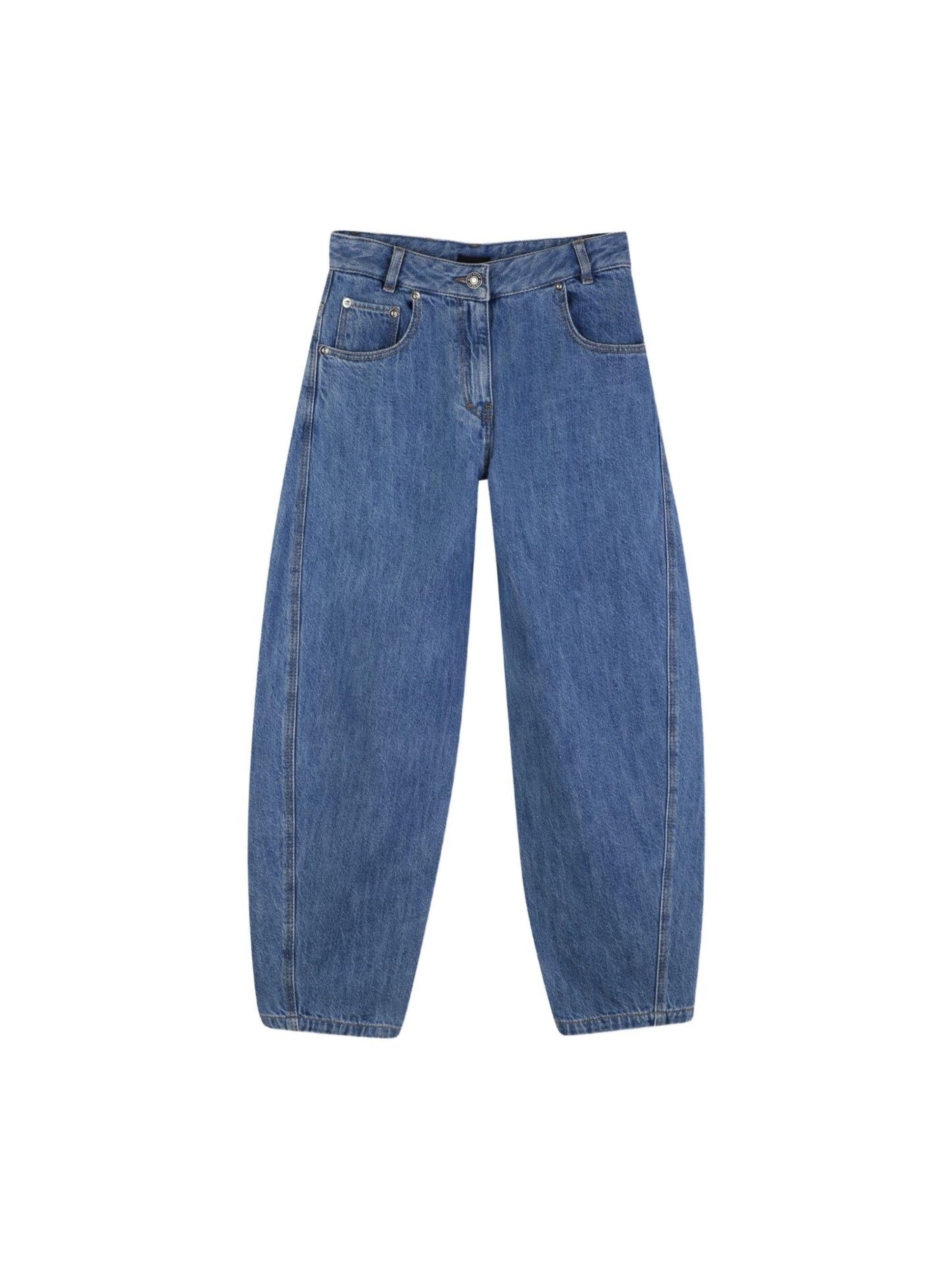 Jeans per bambina Givenchy Kids in denim con design a cinque tasche H31216 Z10 GIVENCHY KIDS
