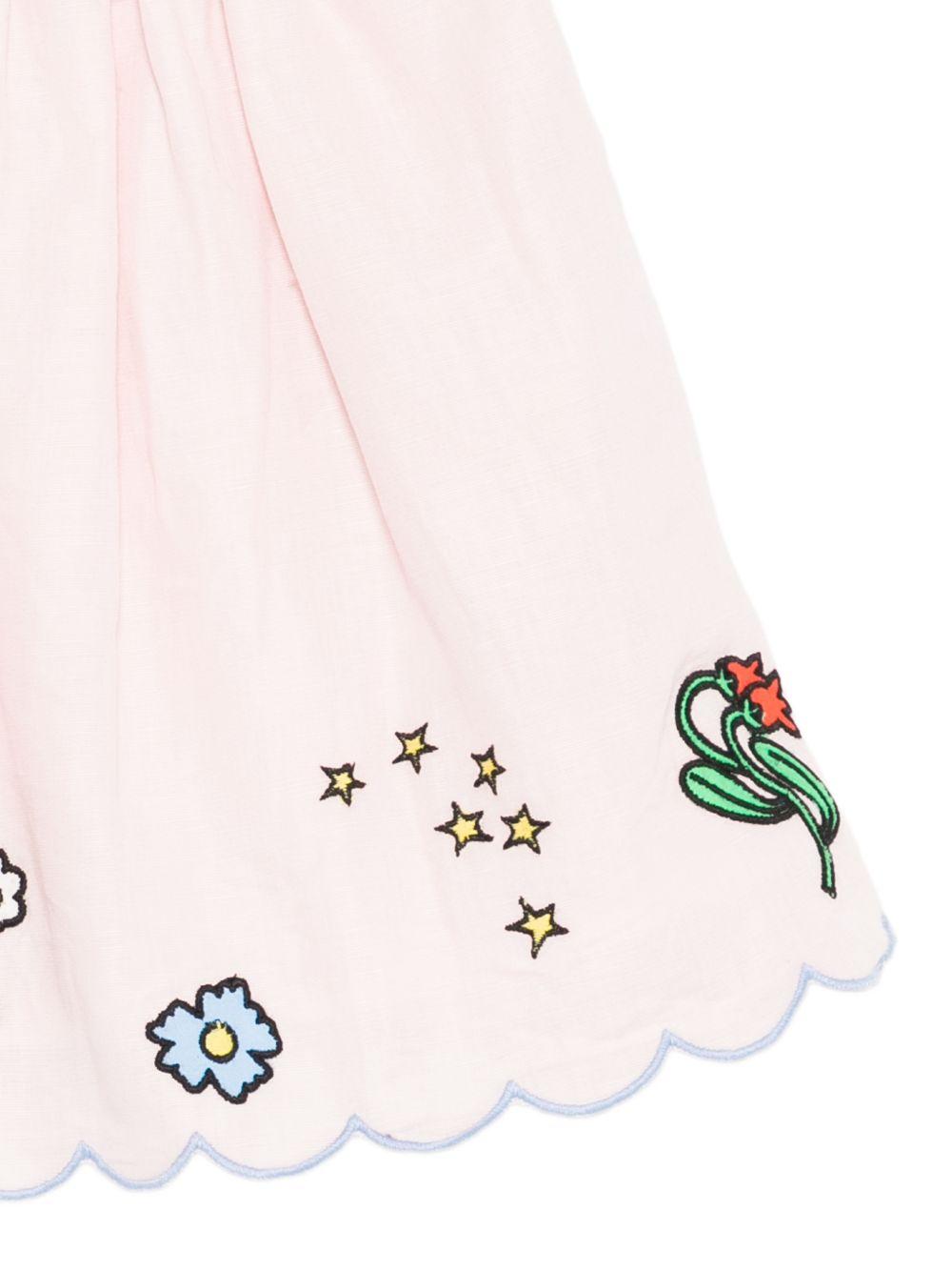 Gonna per bambina Stella McCartney Kids rosa con orlo a smerlo TY7B11 Z0138 51R STELLA McCARTNEY KIDS